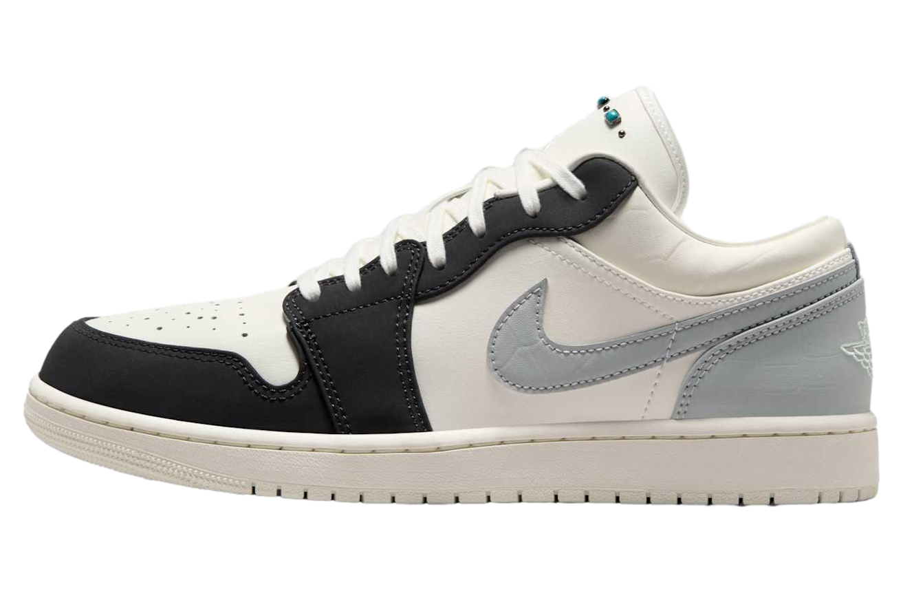Air Jordan 1 Low Sail / Lt Smoke Grey - Jul 2025 - IO2242101 