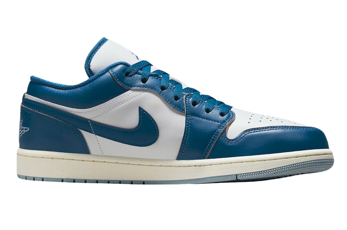 Air Jordan 1 Low SE White Industrial Blue | Kixify