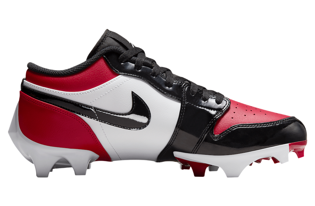 Air Jordan 1 Low TD Cleat Bred Toe