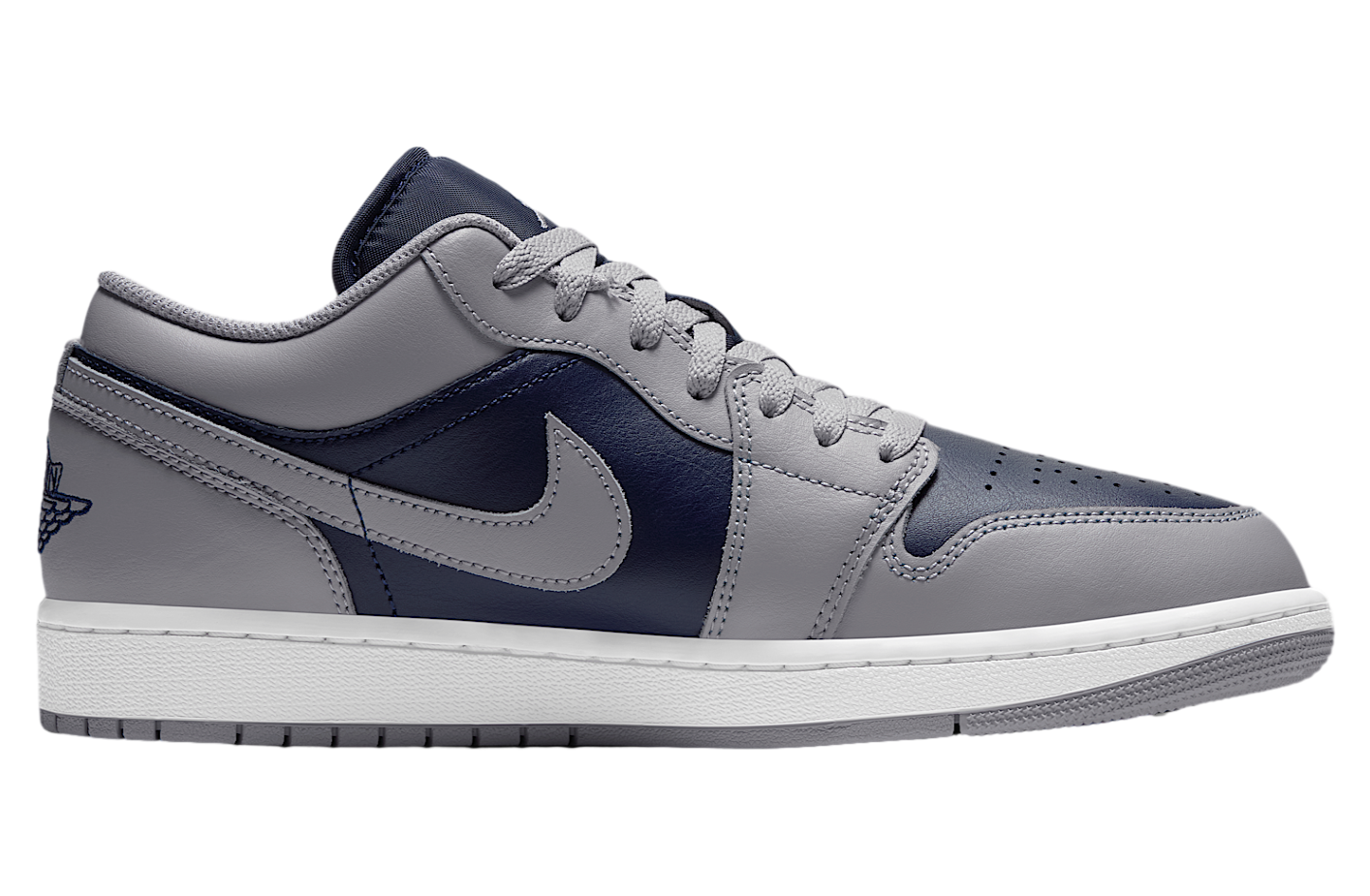 Air Jordan 1 Low Tech Grey / White