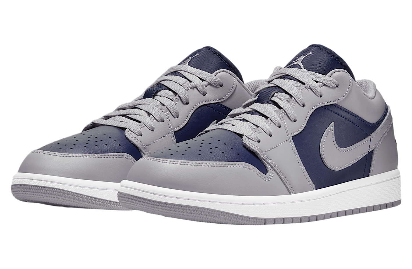 Air Jordan 1 Low Tech Grey / White