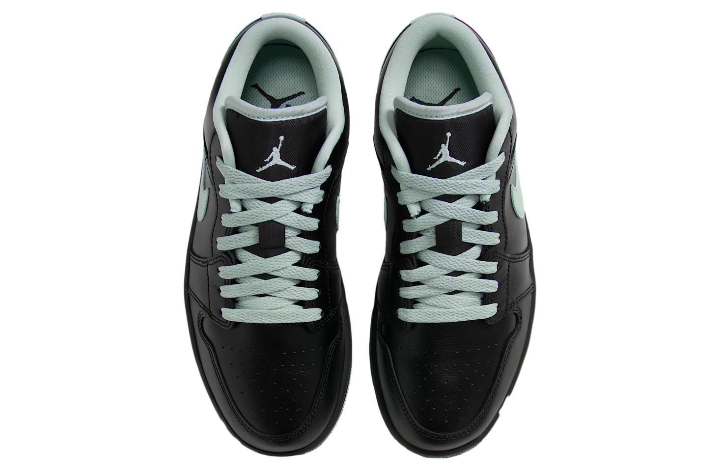 Air Jordan 1 Low WMNS Black / Pistachio Frost