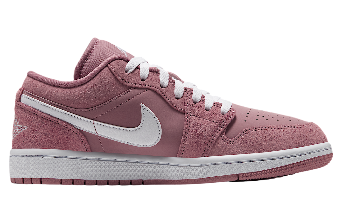 Air Jordan 1 Low WMNS Rust Pink / White