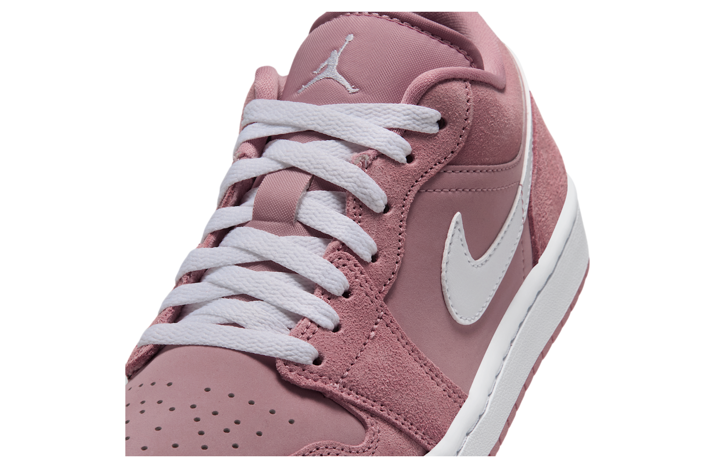 Air Jordan 1 Low WMNS Rust Pink / White