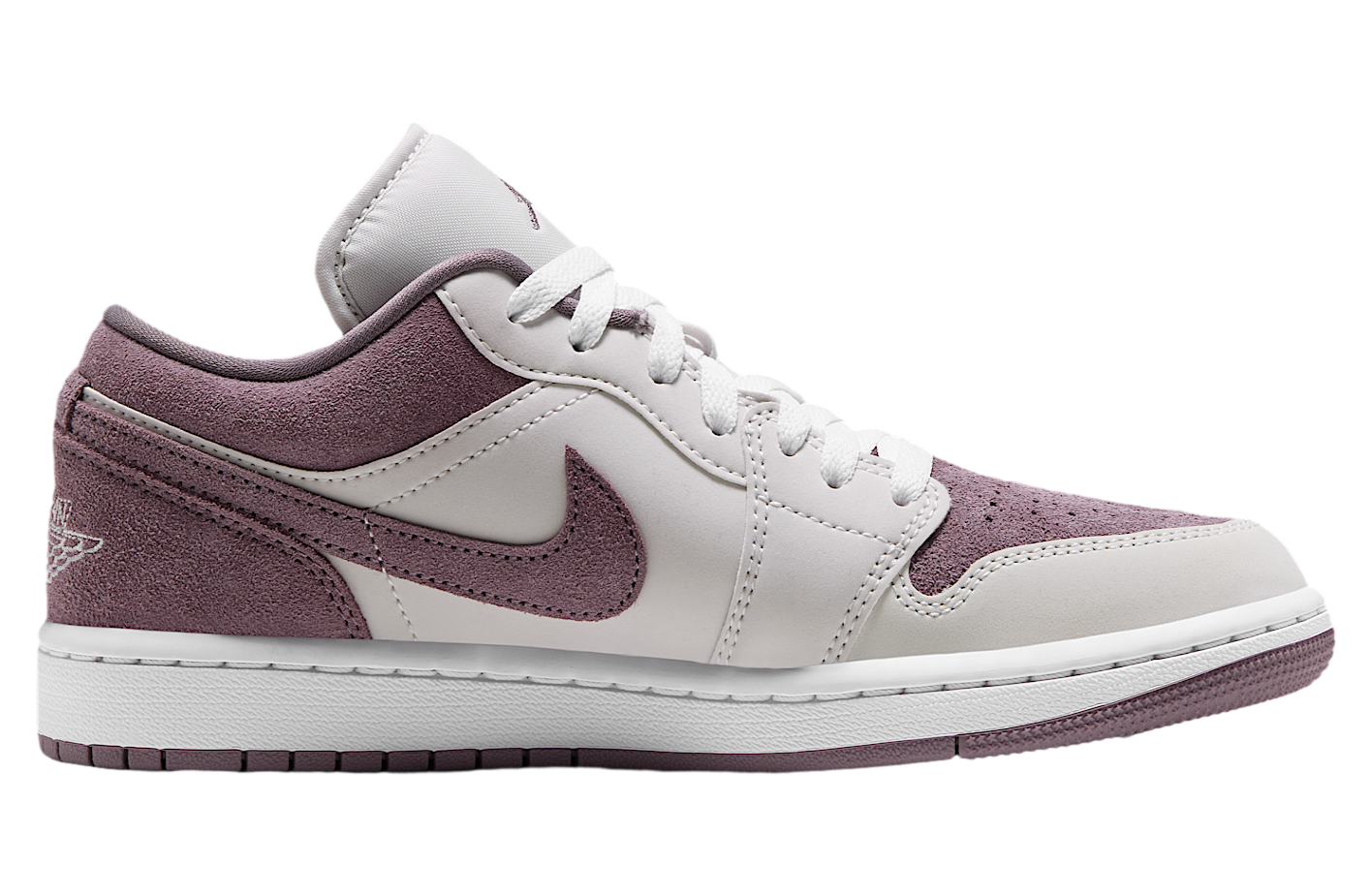 Air Jordan 1 Low WMNS Swan / Purple Smoke