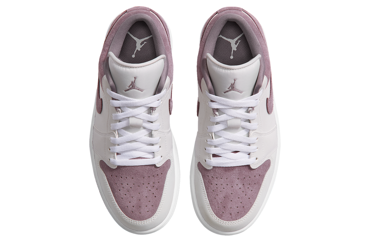 Air Jordan 1 Low WMNS Swan / Purple Smoke