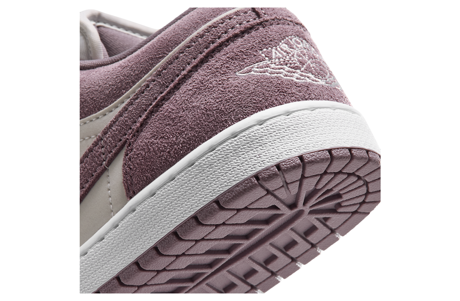 Air Jordan 1 Low WMNS Swan / Purple Smoke