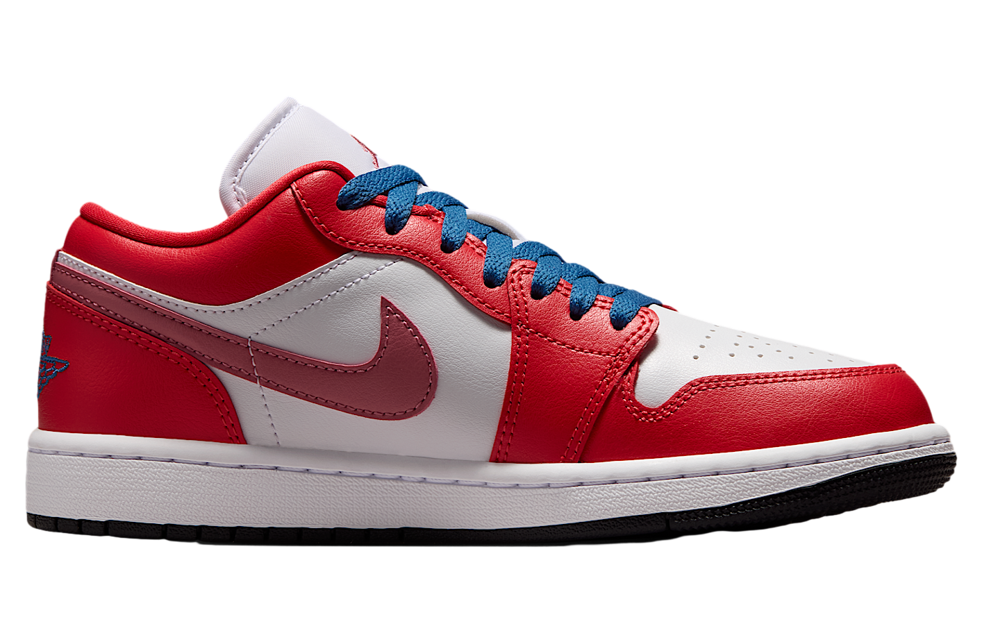 Air Jordan 1 Low WMNS Track Red / White