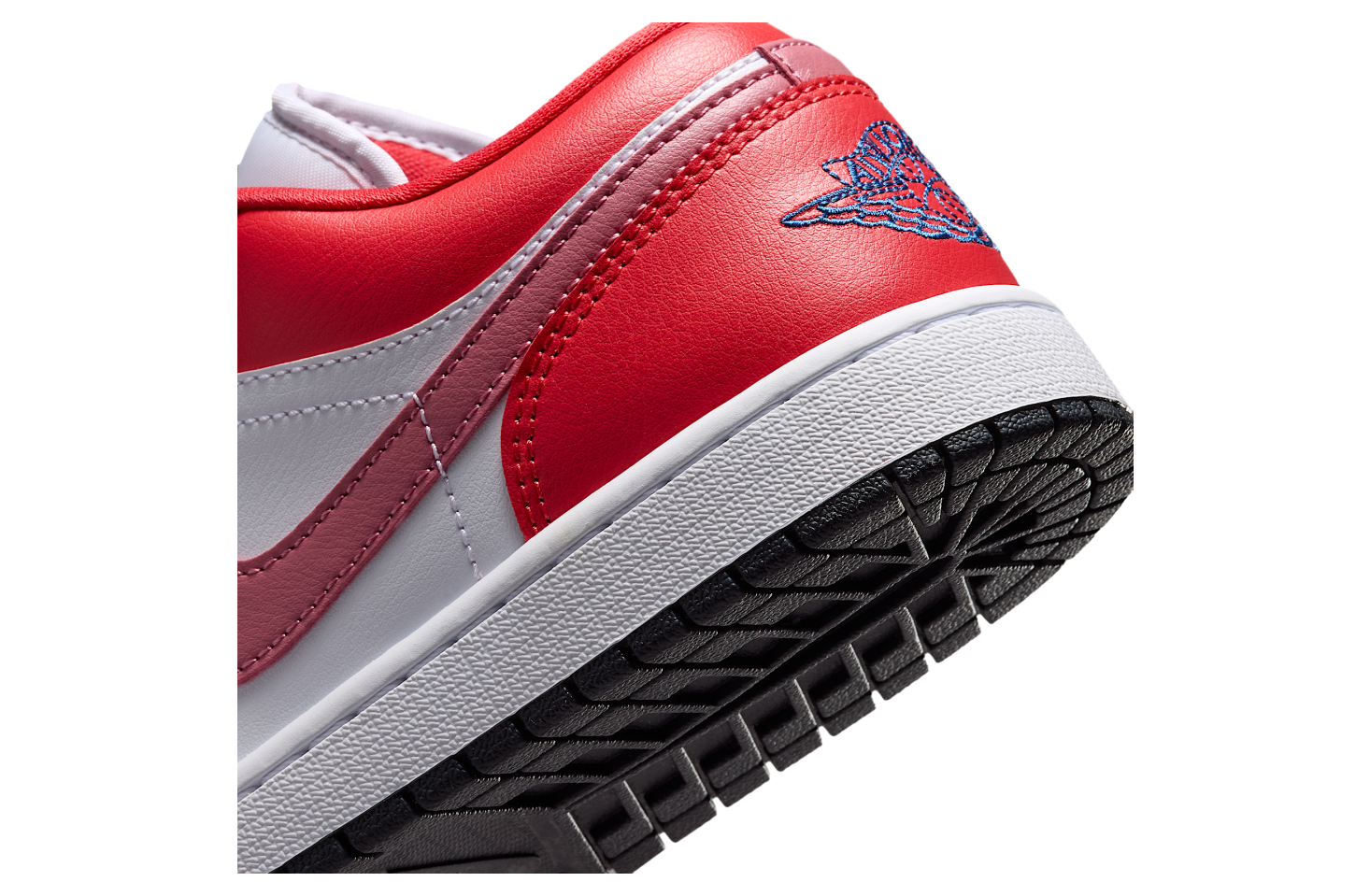 Air Jordan 1 Low WMNS Track Red / White