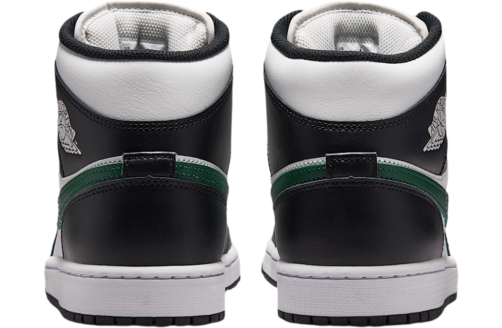 Air Jordan 1 Mid Black / Gorge Green