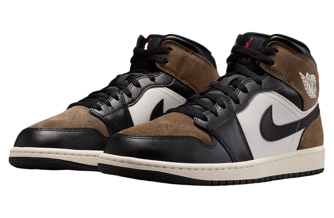 Air Jordan 1 Mid Black / Palomino