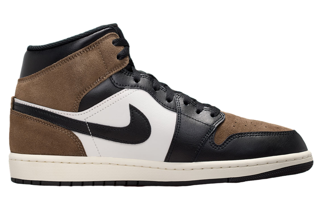 Air Jordan 1 Mid Black / Palomino