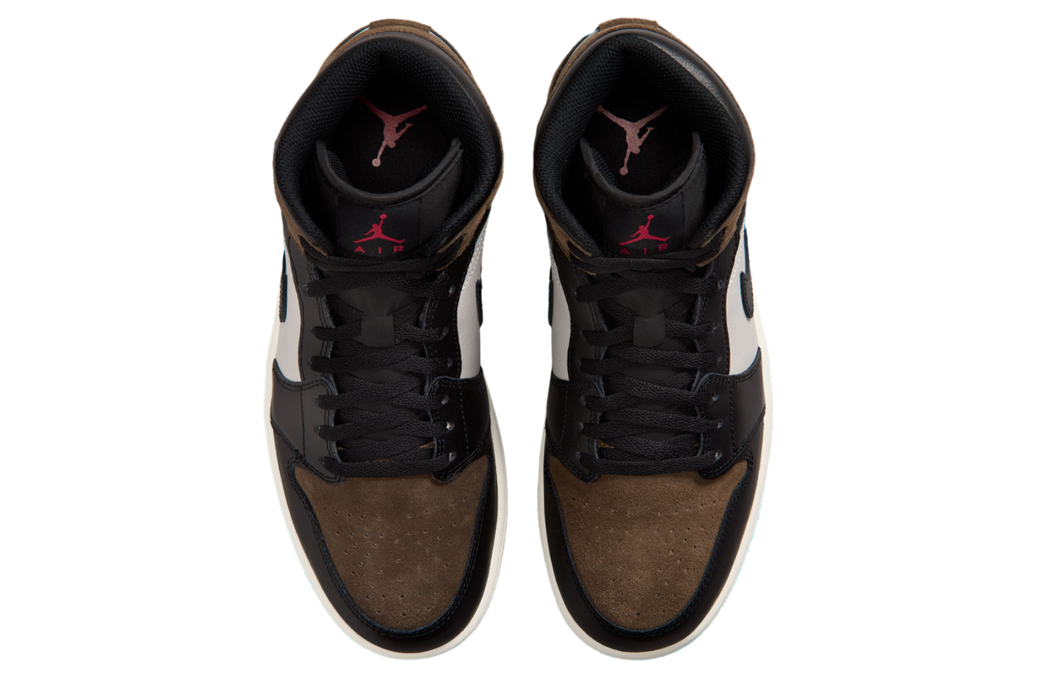 Air Jordan 1 Mid Black / Palomino