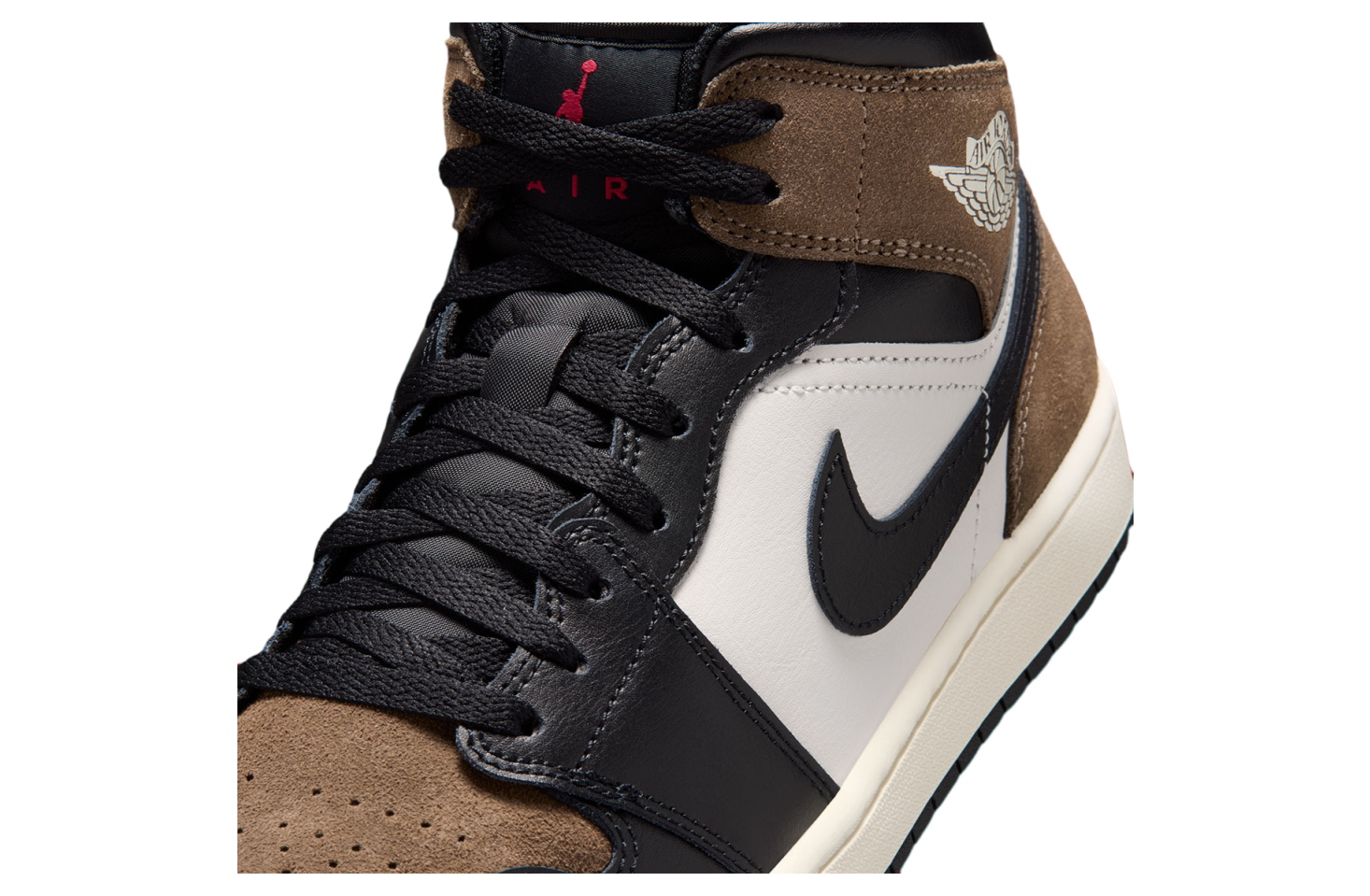 Air Jordan 1 Mid Black / Palomino