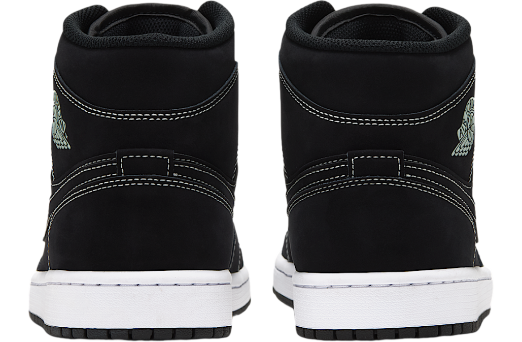 Air Jordan 1 Mid Black / Pistachio Frost