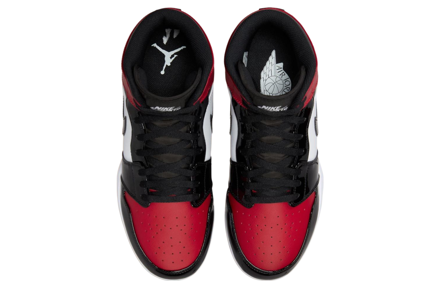 Air Jordan 1 Mid Football Cleat Bred Toe