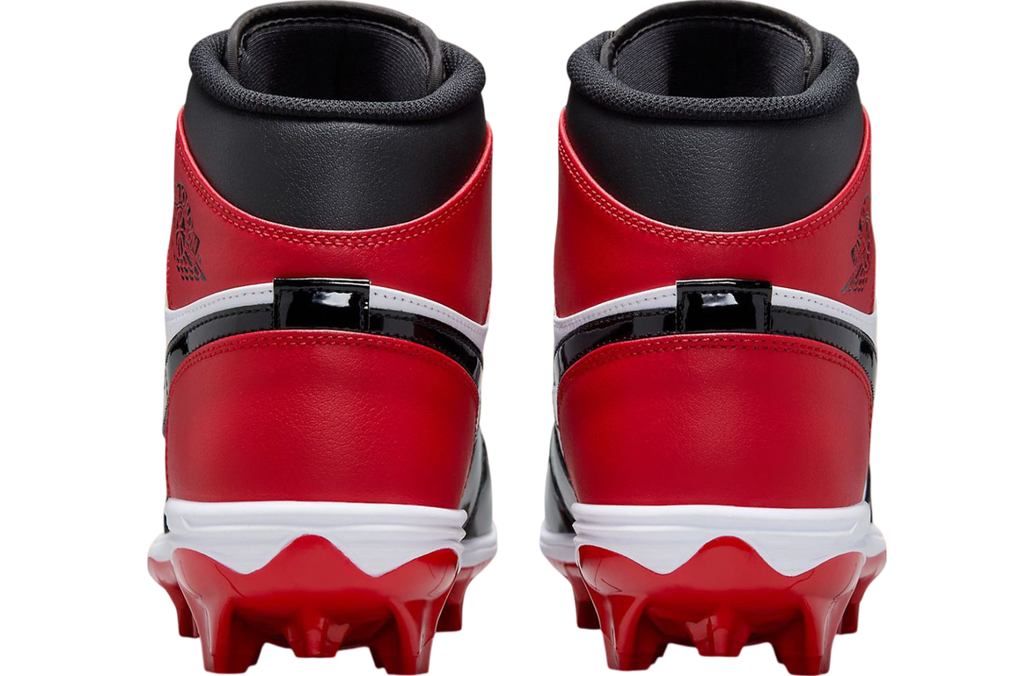 Air Jordan 1 Mid Football Cleat Bred Toe