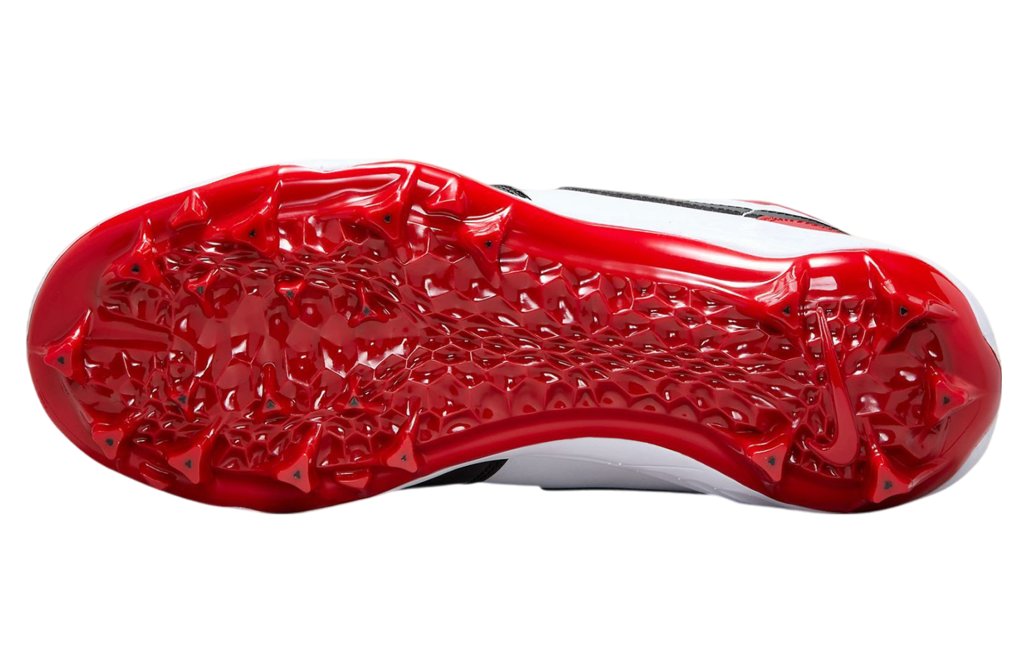Air Jordan 1 Mid Football Cleat Bred Toe