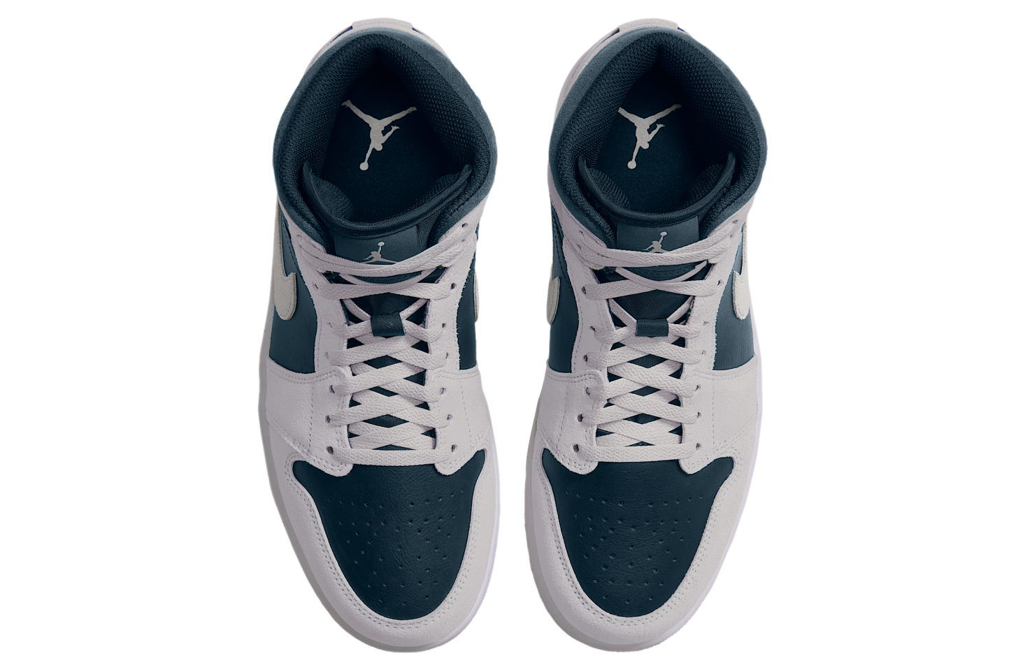 Air Jordan 1 Mid Light Orewood Brown / Midnight Spruce