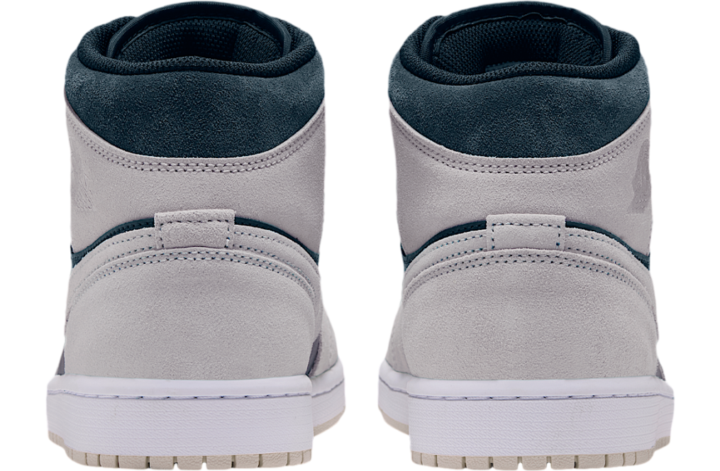 Air Jordan 1 Mid Light Orewood Brown / Midnight Spruce