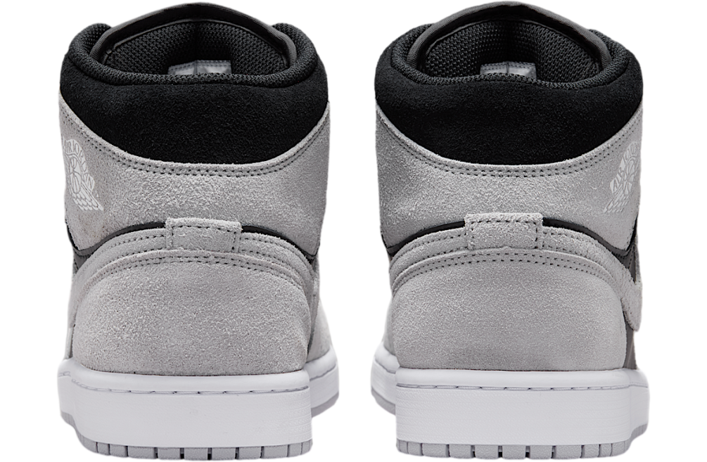 Air Jordan 1 Mid Light Smoke Grey / Black