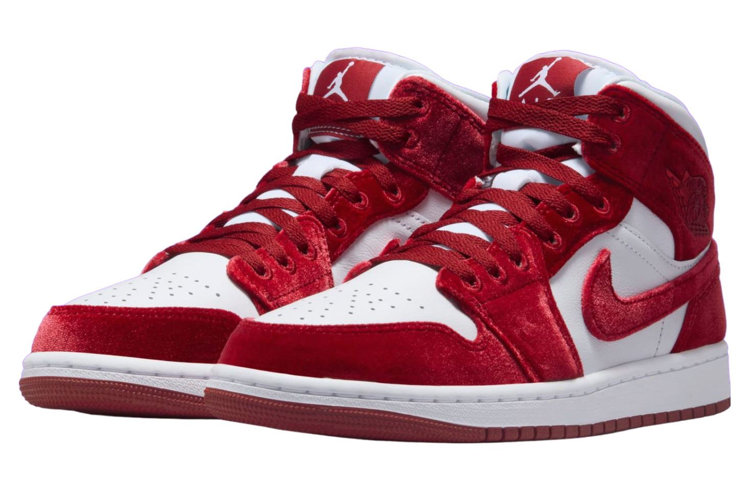 Air Jordan 1 Mid Red Velvet White / Team Red - Sep 2024 - FZ3334 