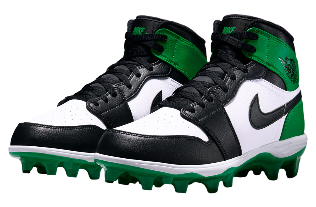Air Jordan 1 Mid TD Black / Lucky Green