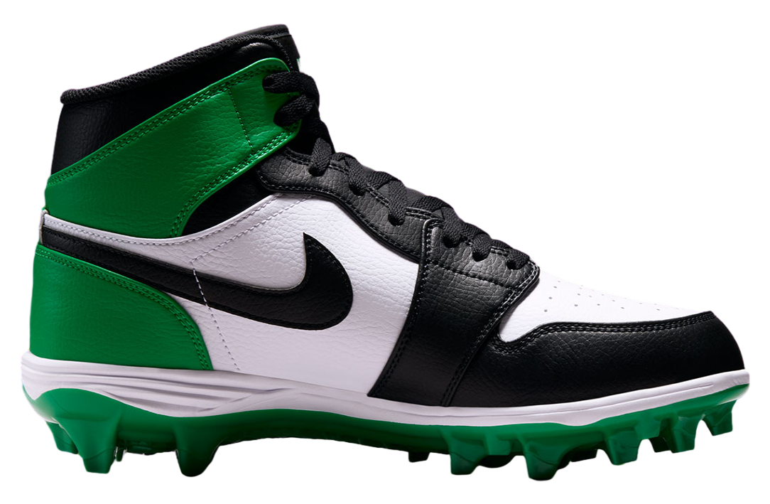 Air Jordan 1 Mid TD Black / Lucky Green