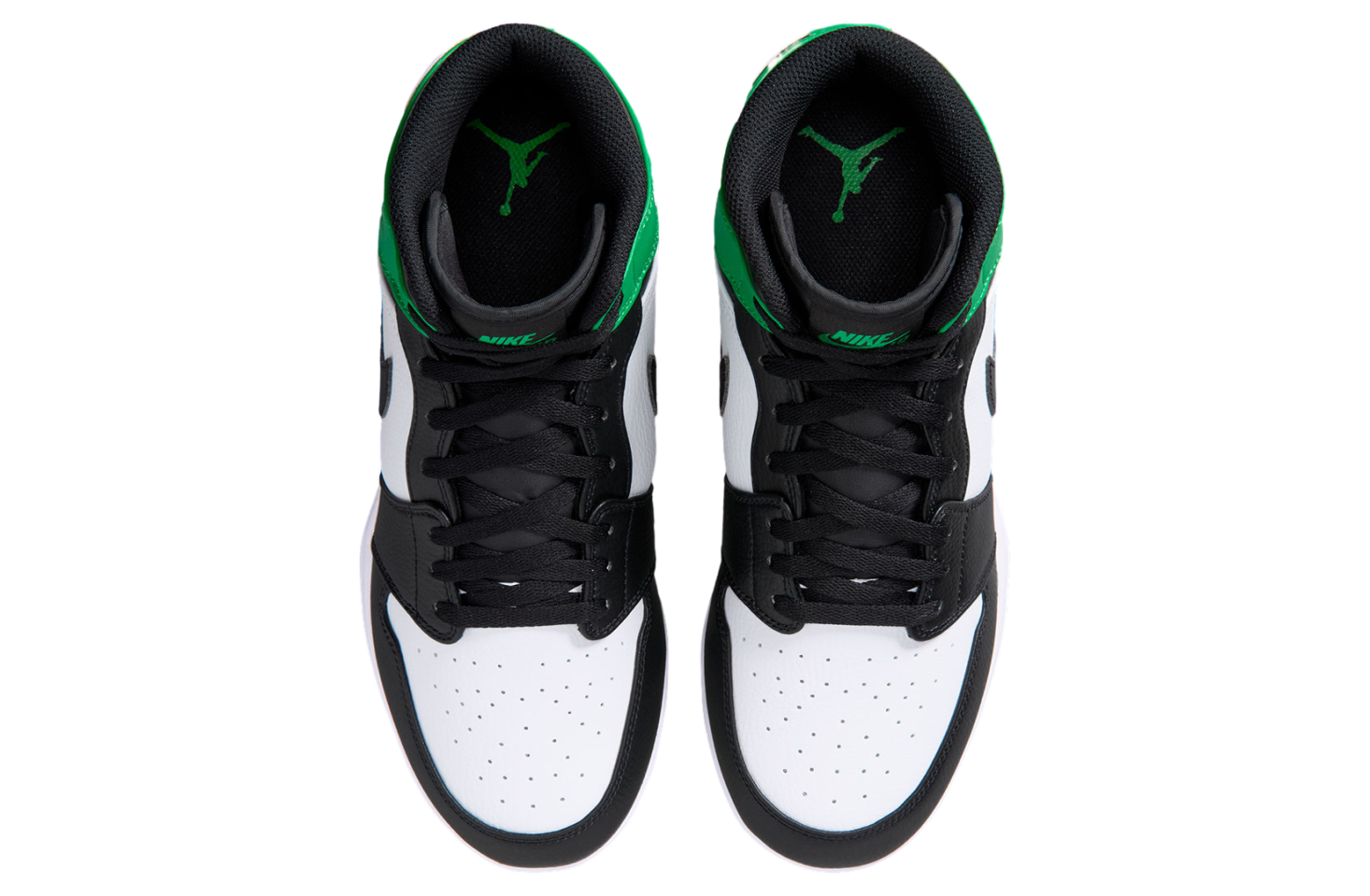 Air Jordan 1 Mid TD Black / Lucky Green