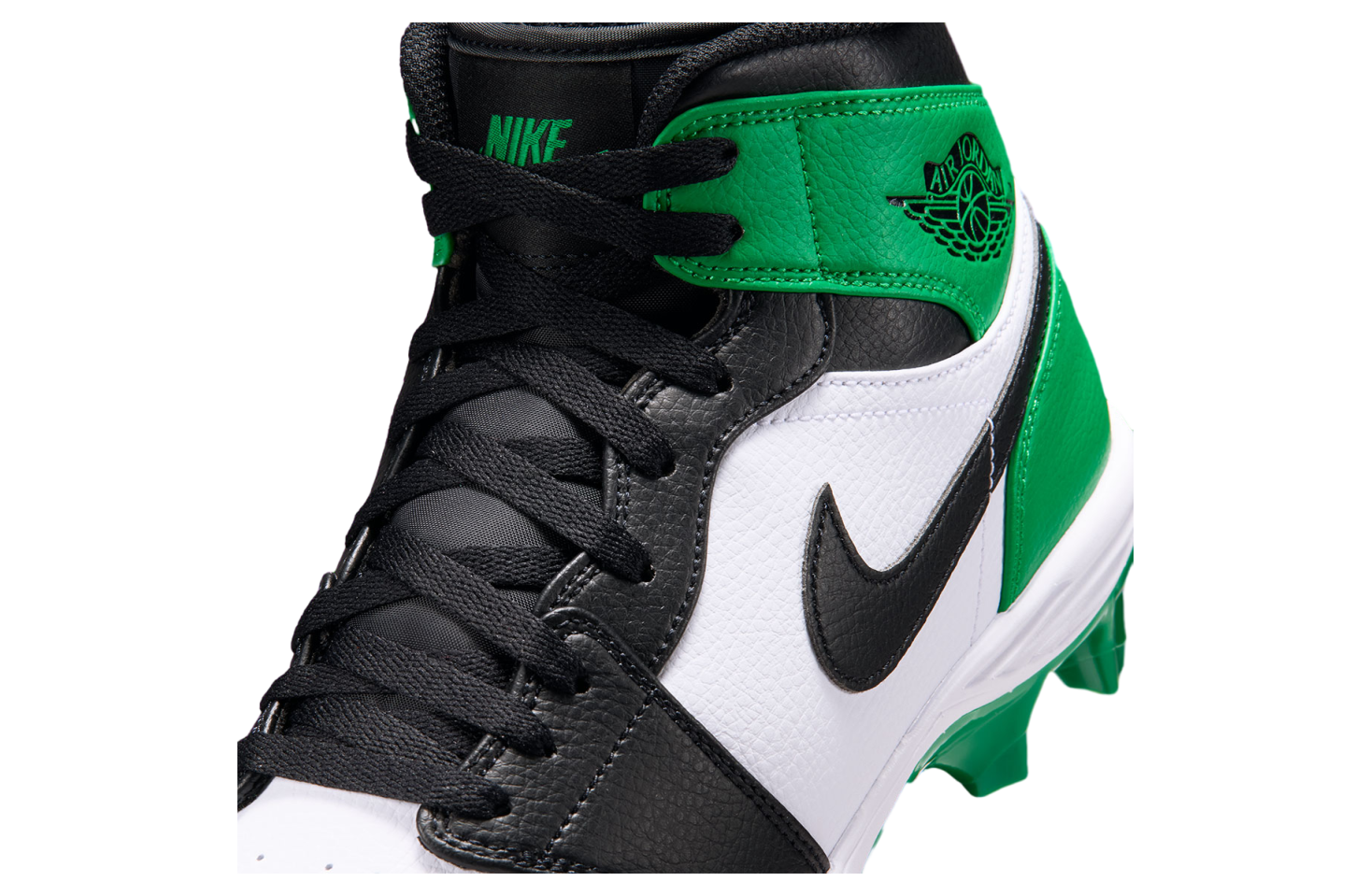Air Jordan 1 Mid TD Black / Lucky Green