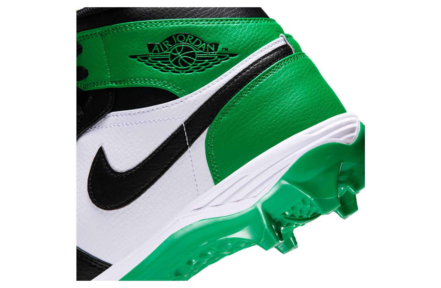 Air Jordan 1 Mid TD Black / Lucky Green