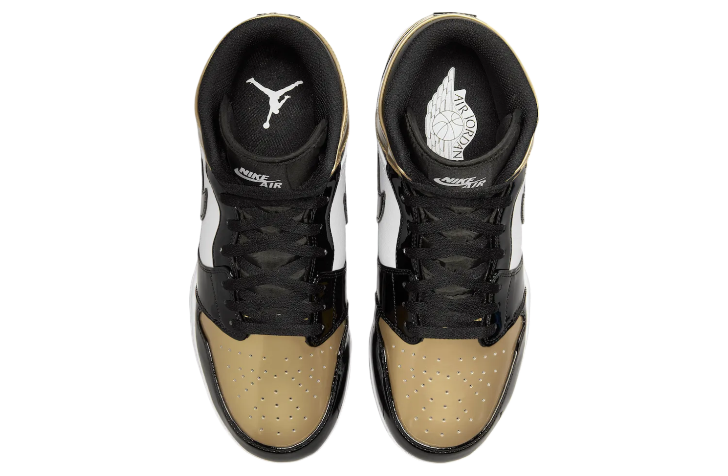 Air Jordan 1 Mid TD Cleat Gold Toe