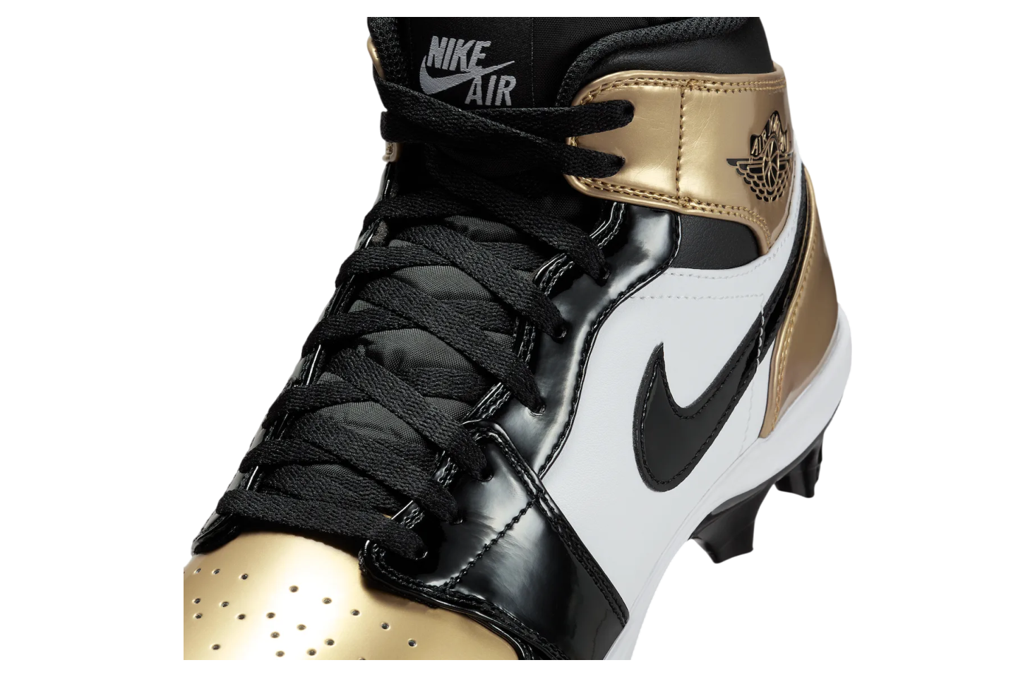 Air Jordan 1 Mid TD Cleat Gold Toe