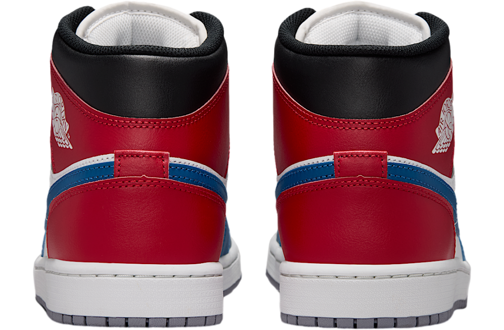 Air Jordan 1 Mid True Blue / Varsity Red