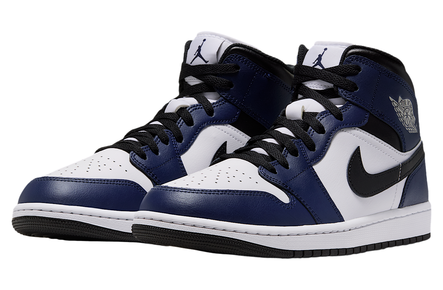 Air Jordan 1 Mid White / College Navy