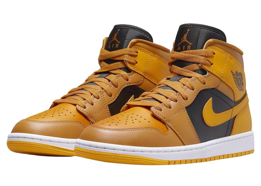 Air Jordan 1 Mid WMNS Golden Yellow
