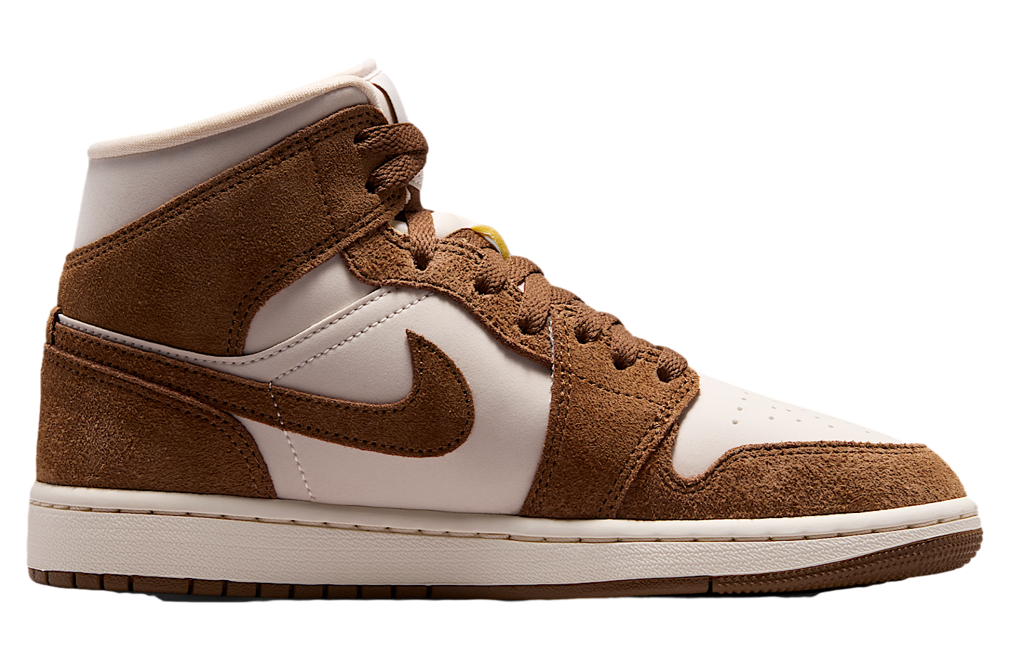 Air Jordan 1 Mid WMNS Light British Tan / Chalk