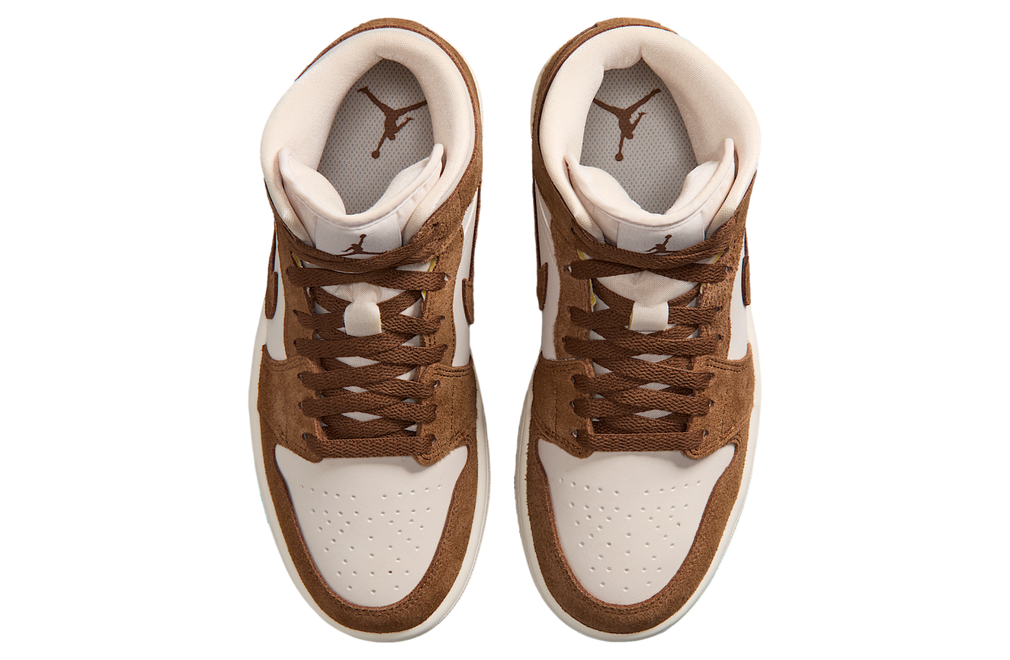 Air Jordan 1 Mid WMNS Light British Tan / Chalk