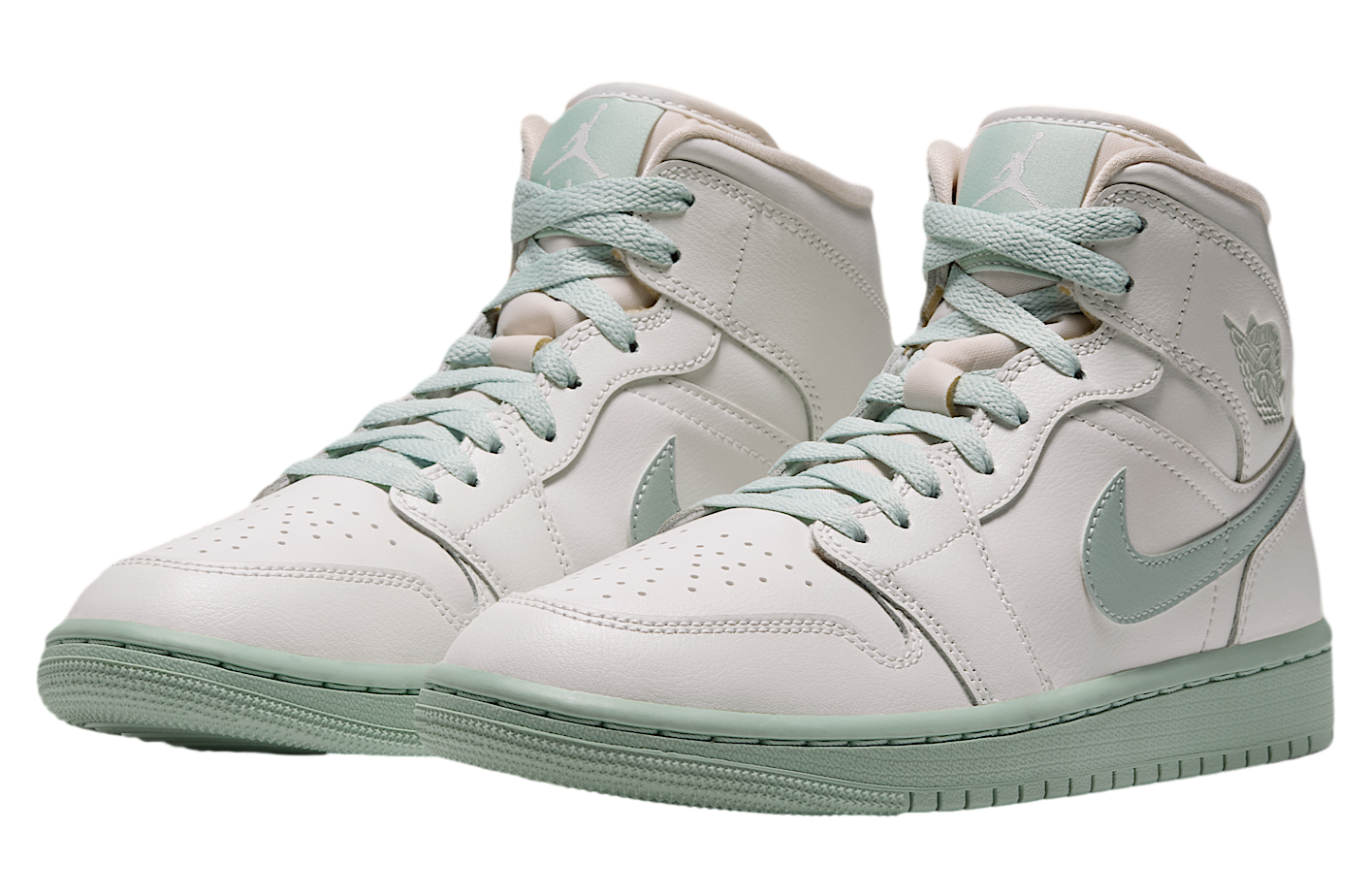 Air Jordan 1 Mid WMNS Sail / Pistachio Frost