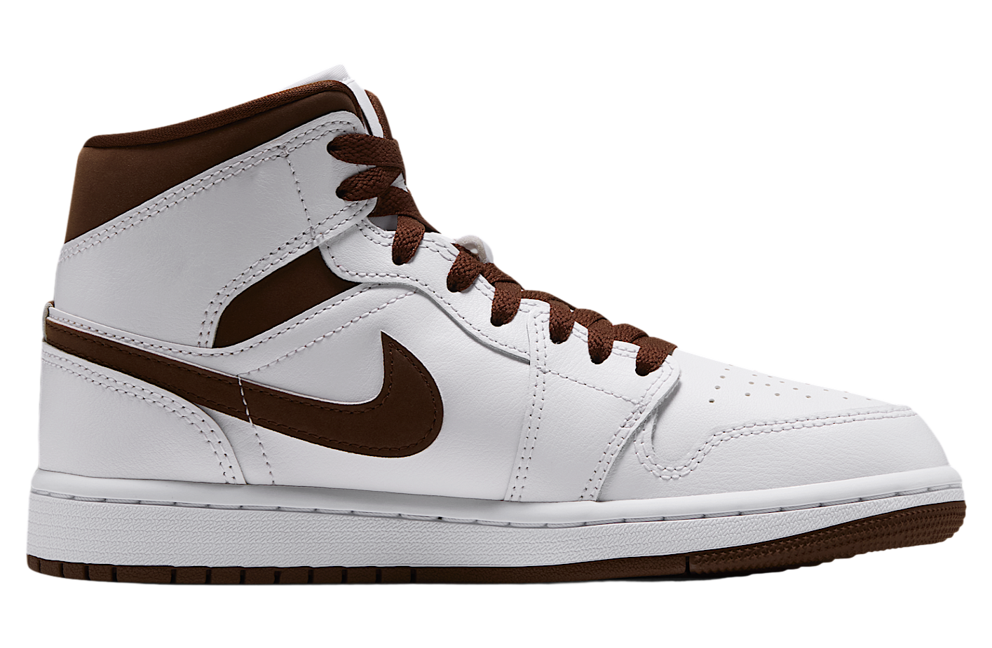 Air Jordan 1 Mid WMNS White / Cacao Wow