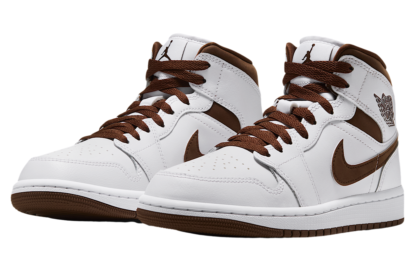 Air Jordan 1 Mid WMNS White / Cacao Wow