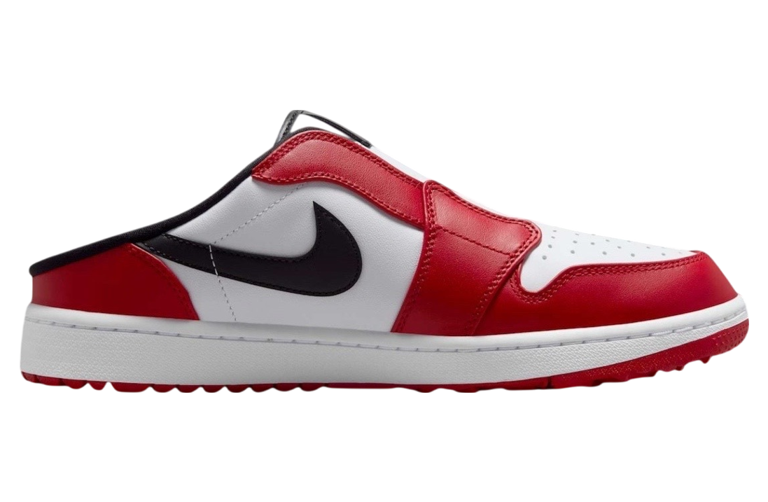 Air Jordan 1 Mule Golf Chicago White / Varsity Red