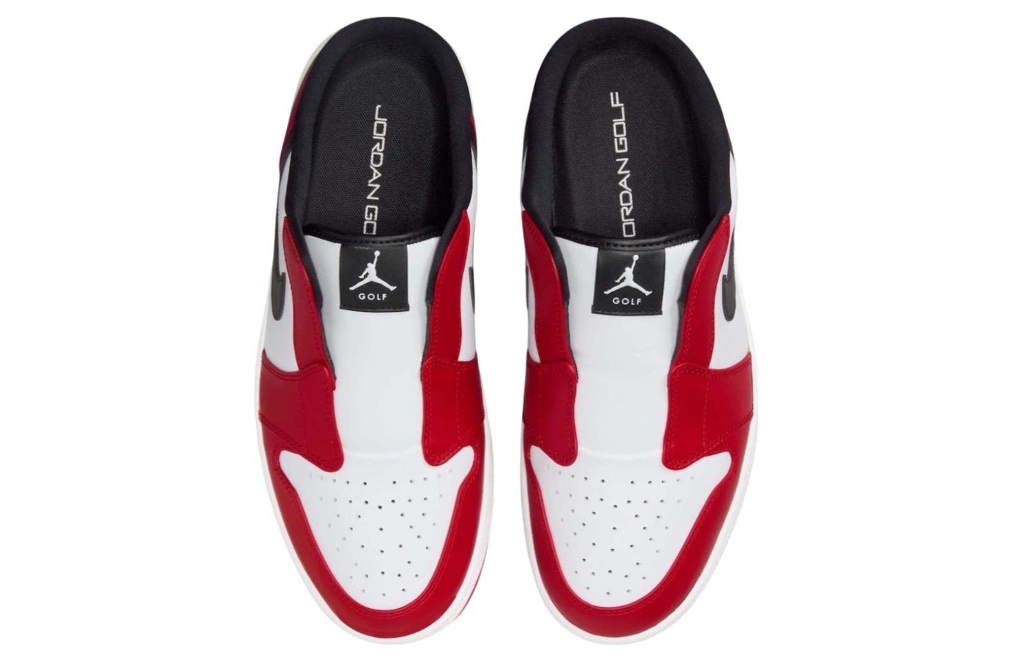 Air Jordan 1 Mule Golf Chicago White / Varsity Red