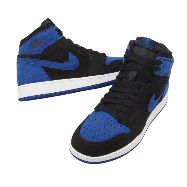 Air Jordan 1 Retro High OG GS Black / Royal Blue