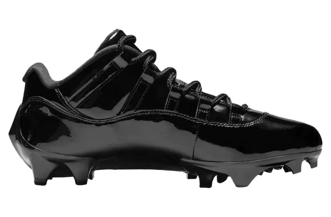 Air Jordan 11 Low TD Cleat Black Patent
