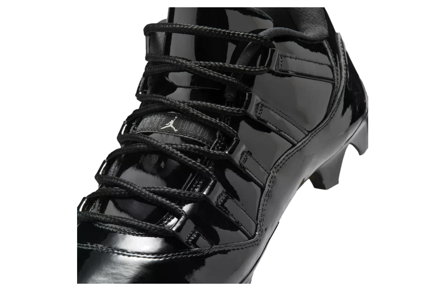 Air Jordan 11 Low TD Cleat Black Patent