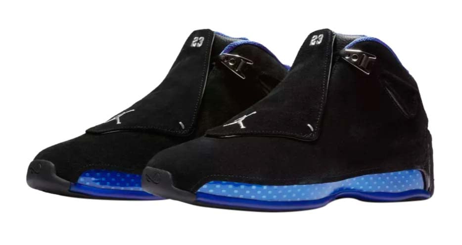 Air Jordan 18 Black Sport Royal 2018