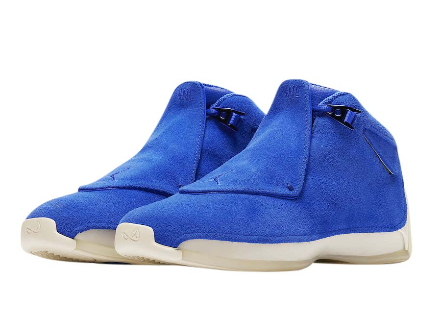 Air Jordan 18 Blue Suede