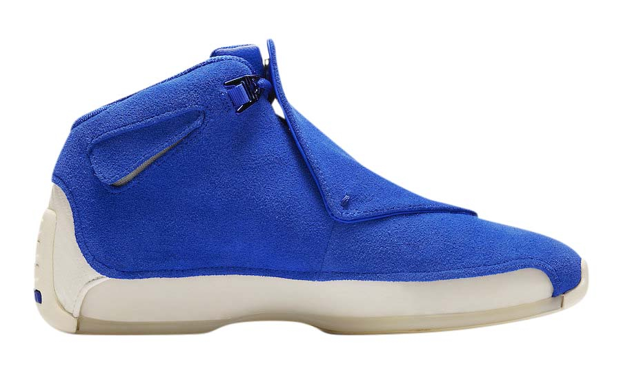 Air Jordan 18 Blue Suede