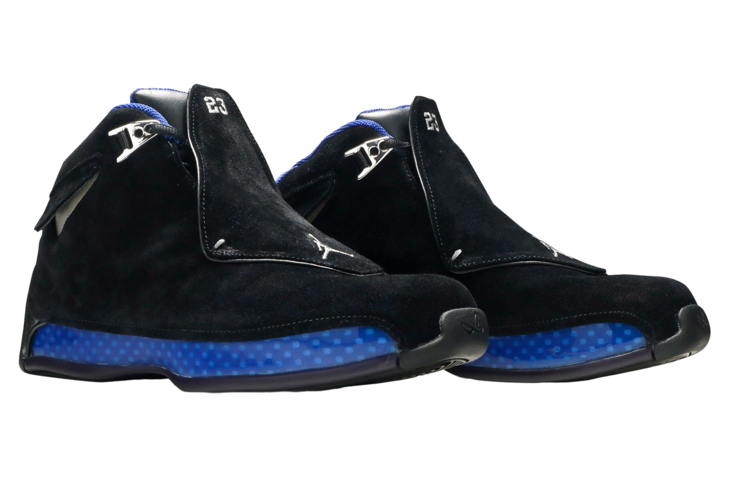 Air Jordan 18 OG Black Sport Royal 2003